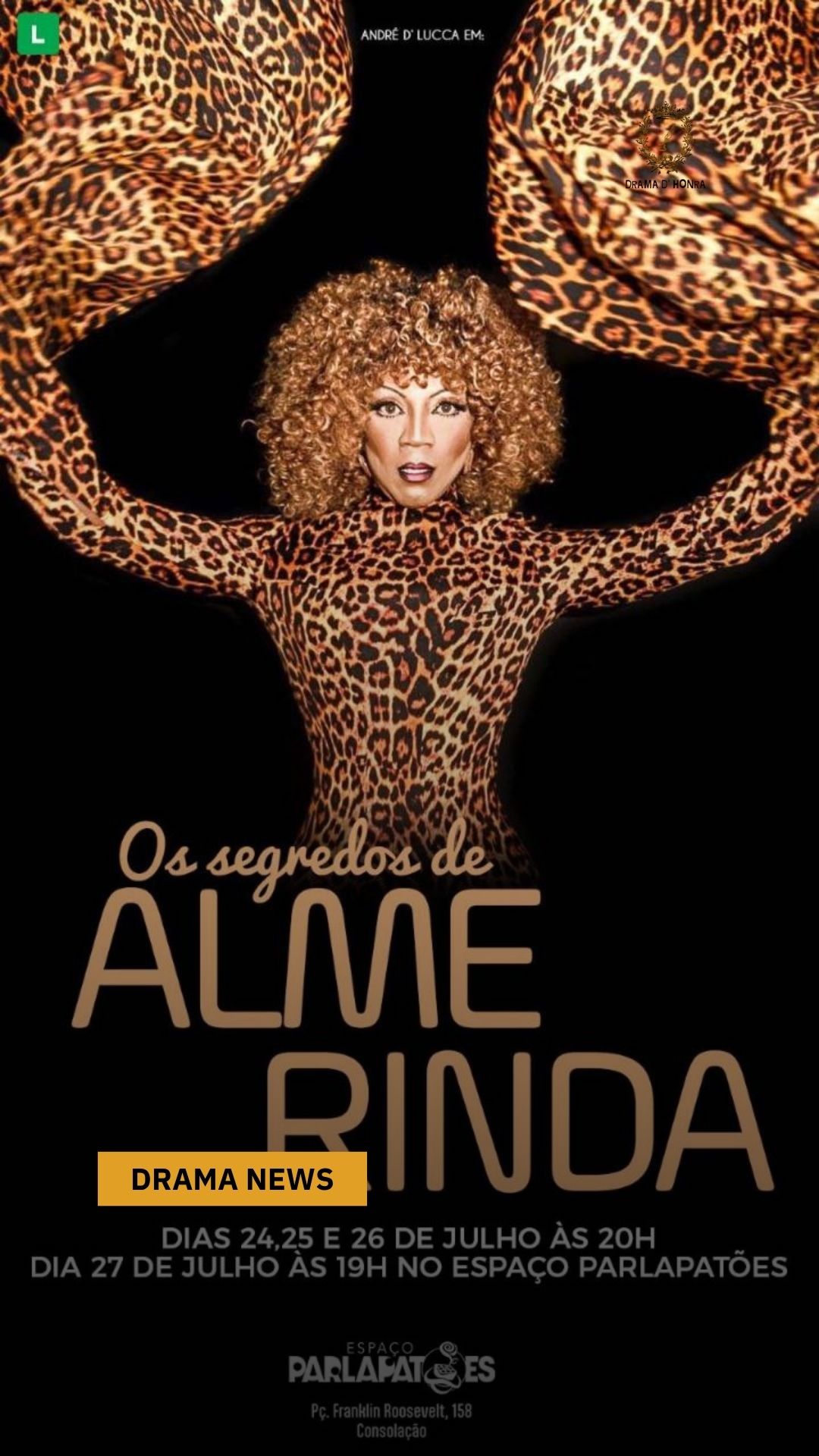 “Os Segredos de Almerinda”: comédia fenômeno chega a SP para te fazer gargalhar! 😂🤫